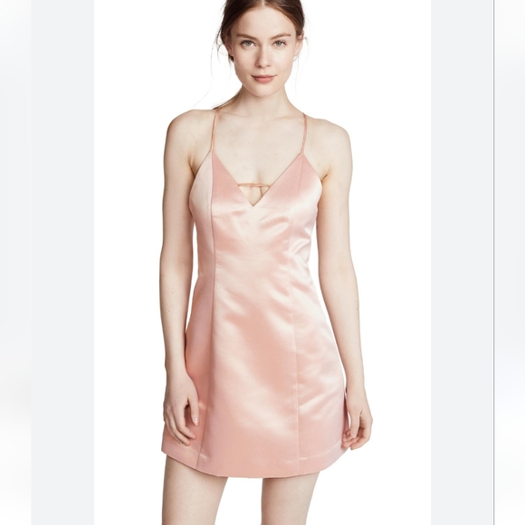 ALICE + OLIVIA Satin dress - Picture 8 of 14